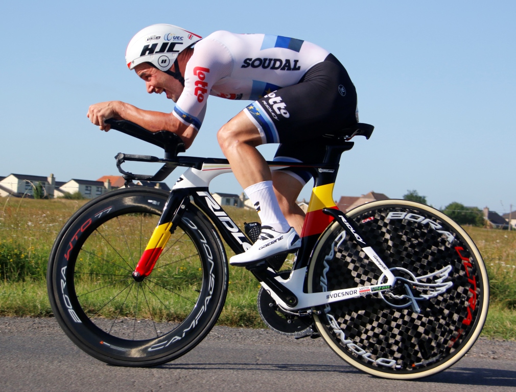 Fotoverslag: Wout van Aert wint BK tijdrijden